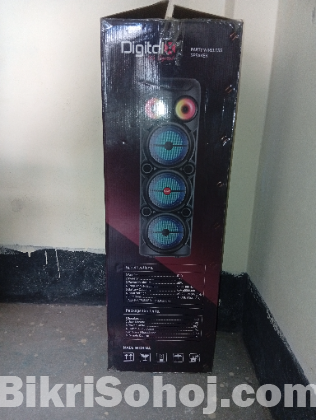 Digital, perty speaker